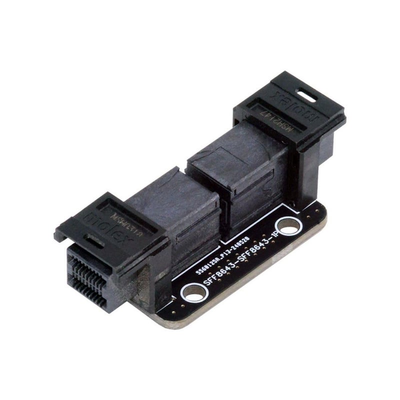 Chenyang SFF-8643 Coupler Adapter Mini SAS 4.0 SFF-8643 Female to Female Internal Expansion Adapter - Image 1